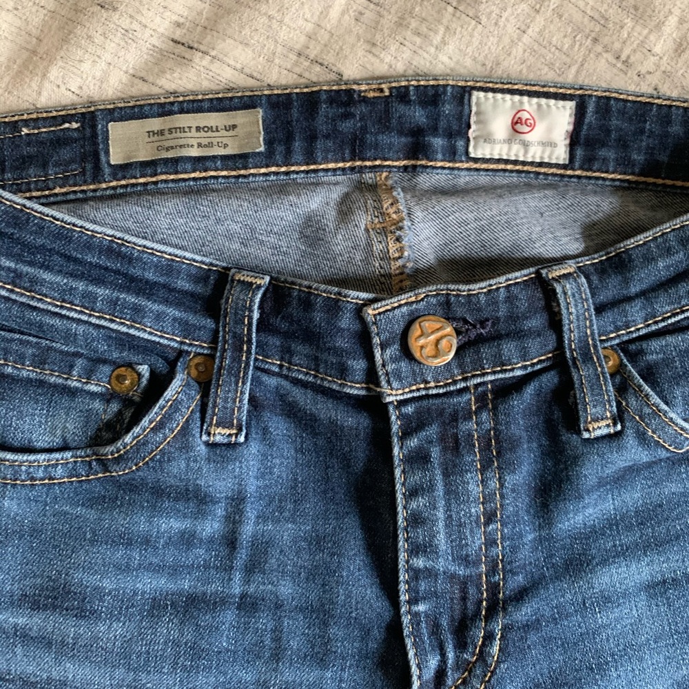 Adriano Goldschmied AG Jeans Cigarette Roll-Up - Picture 2 of 4